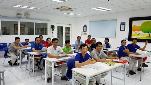 Công tác đào tạo TOEIC cho cán bộ nhân viên tại Công ty TNHH Enkei Việt Nam